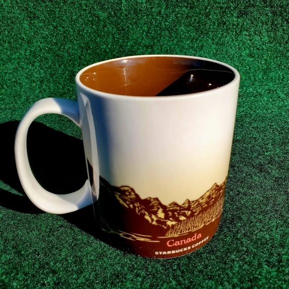 Starbucks Canada  2009 Global Icon Coffee Mug Cup 16 oz - Picture 4 of 9